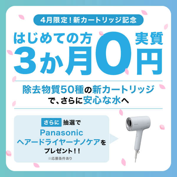 ViVi Water実質2ヶ月無料キャンペーン1