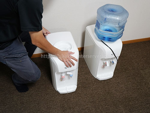 アクアスリムSの2年に1回の交換様子