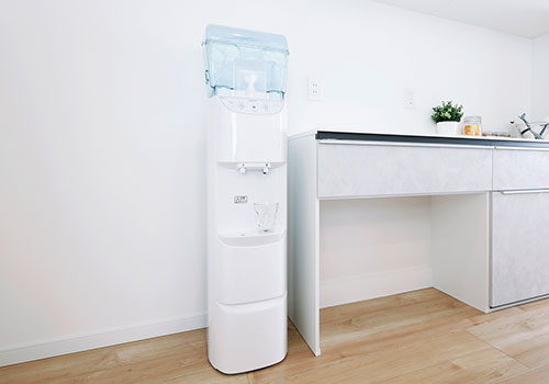 ふじざくら命水ウォーターサーバーの床置きホワイト